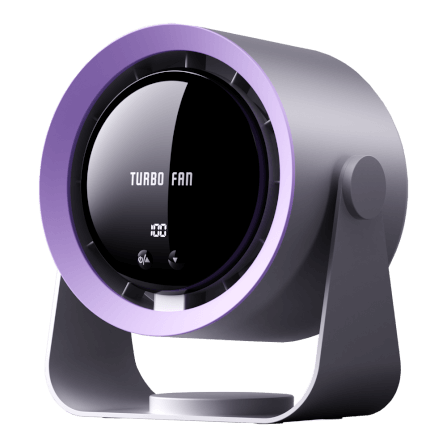 พัดลมมือถือ พัดลมพกพา Sonar FLYBIRD 3in1 แบตเตอรี่ 4000mAh ชาร์จไฟได้ รุ่น NS-22 สีดำ_0